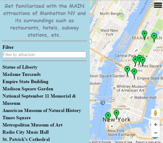 New York Map app